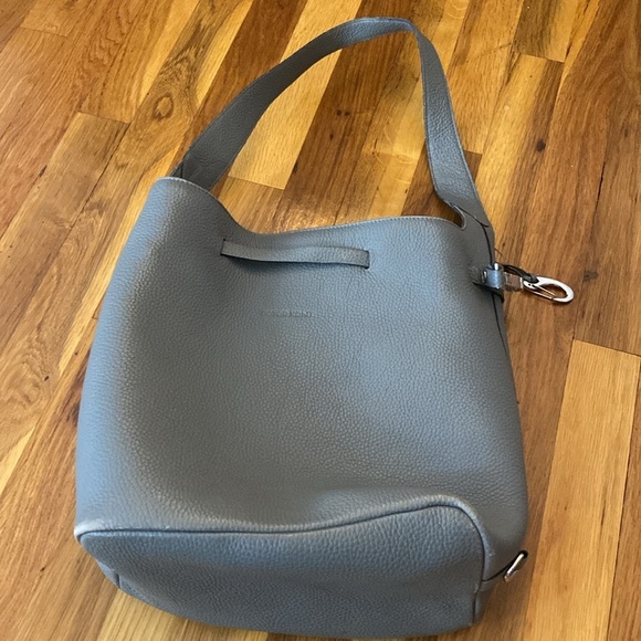 Peter Kent Women’s Gray Leather Bag OS - Picture 8 of 9